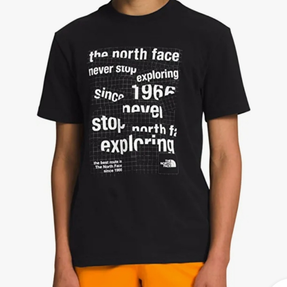 North face graphic tee